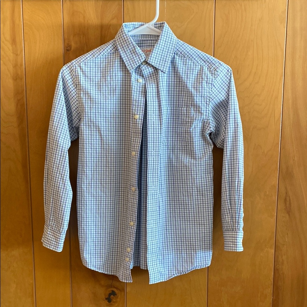 Kid’s Blue Checkered Shirt